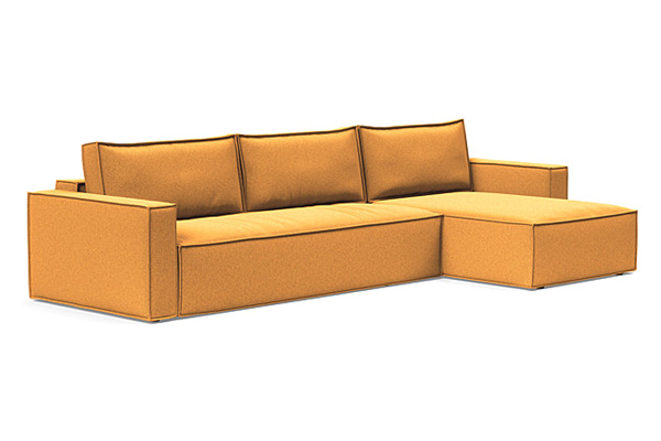 Innovation Living - Newilla Sofa Bed With Lounger with Standard Arms