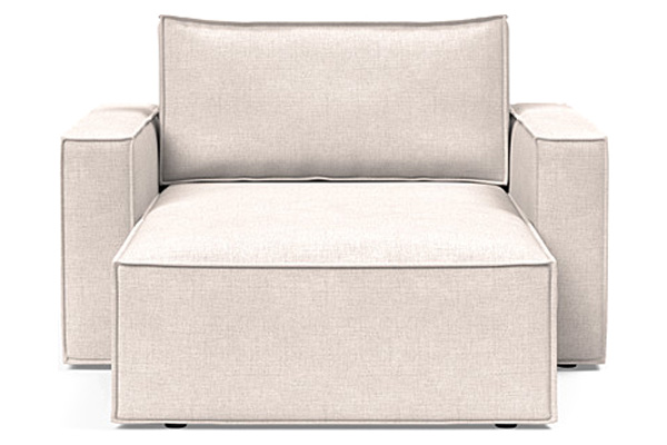 Innovation Living Newilla Lounger Chair with Standard Arms - 255 Adario Basmati