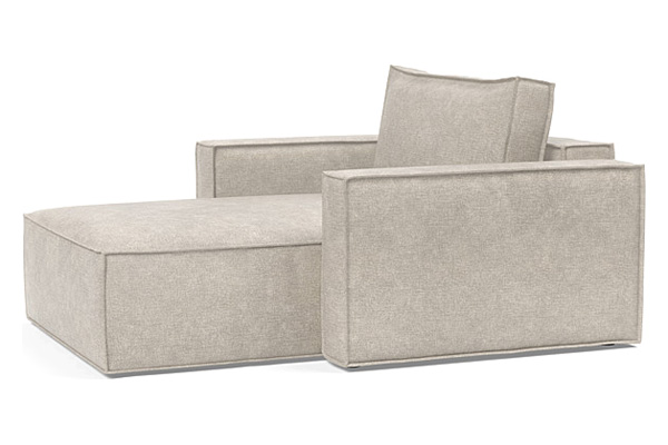 Innovation Living Newilla Lounger Chair with Standard Arms - 280 Avella Sand