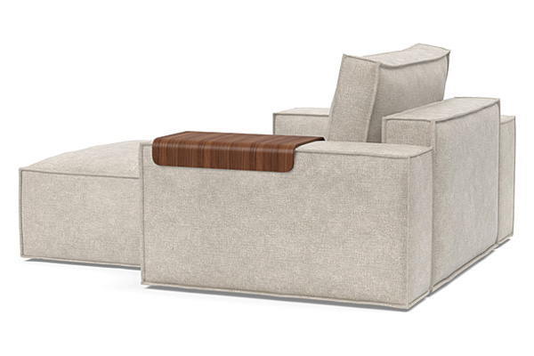 Innovation Living Newilla Lounger Chair with Wide Arms - 280 Avella Sand