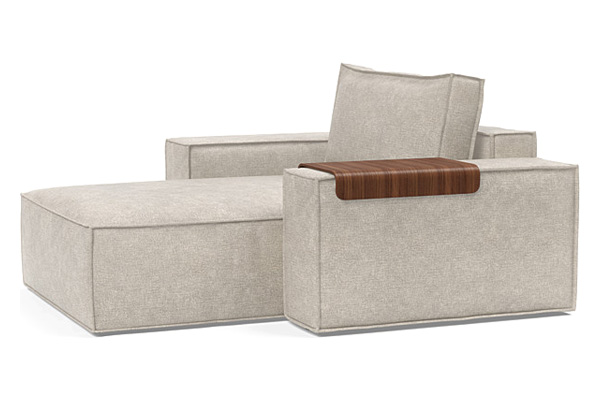 Innovation Living Newilla Lounger Chair with Wide Arms - 280 Avella Sand