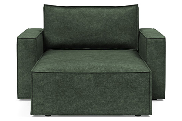 Innovation Living Newilla Lounger Chair with Standard Arms - 281 Avella Pine Green