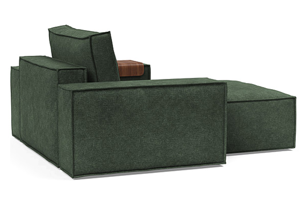 Innovation Living Newilla Lounger Chair with Wide Arms - 281 Avella Pine Green