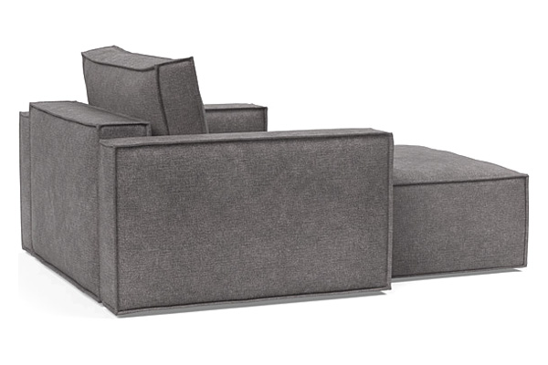 Innovation Living Newilla Lounger Chair with Standard Arms - 282 Avella Warm Grey