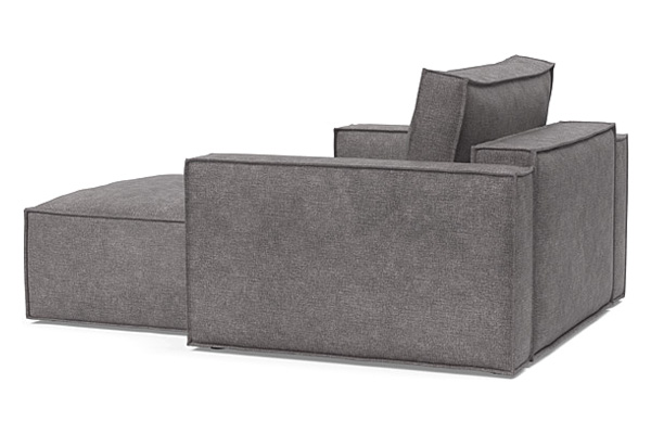 Innovation Living Newilla Lounger Chair with Standard Arms - 282 Avella Warm Grey