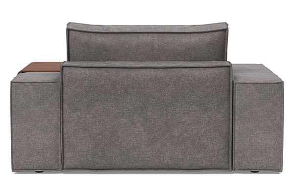 Innovation Living Newilla Lounger Chair with Wide Arms - 282 Avella Warm Grey