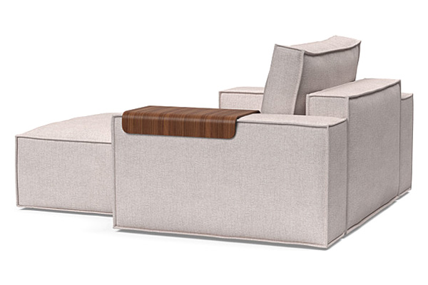 Innovation Living Newilla Lounger Chair with Wide Arms - 300 Weda Sand