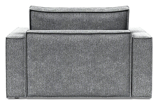 Innovation Living Newilla Lounger Chair with Standard Arms - 351 Taura Slate Grey