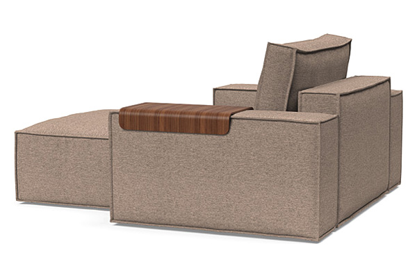 Innovation Living Newilla Lounger Chair with Wide Arms - 367 Halifax Wicker