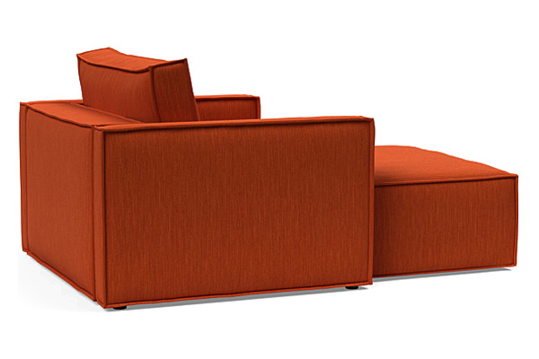 Innovation Living Newilla Lounger Chair with Slim Arms - 506 Elegance Paprika