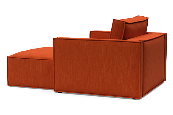 Innovation Living Newilla Lounger Chair with Slim Arms - 506 Elegance Paprika