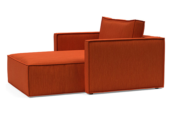 Innovation Living Newilla Lounger Chair with Slim Arms - 506 Elegance Paprika