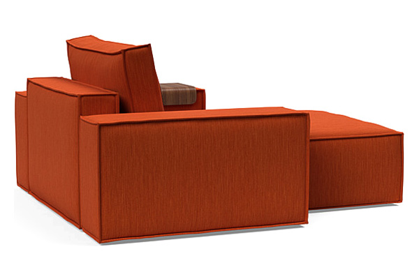 Innovation Living Newilla Lounger Chair with Wide Arms - 506 Elegance Paprika