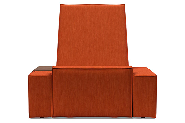 Innovation Living Newilla Lounger Chair with Wide Arms - 506 Elegance Paprika