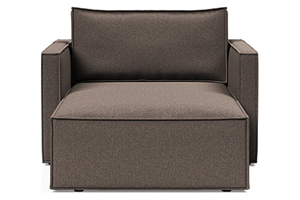 Innovation Living Newilla Lounger Chair with Slim Arms - 530 Bouclé Taupe