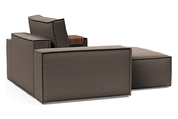 Innovation Living Newilla Lounger Chair with Wide Arms - 530 Bouclé Taupe