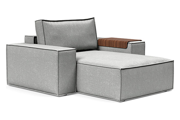 Innovation Living - Newilla Lounger Chair with Wide Arms