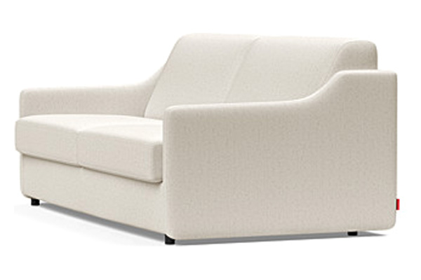 Innovation Living Carnell Sofa Bed With Slope Arms - 531 Bouclé Off White