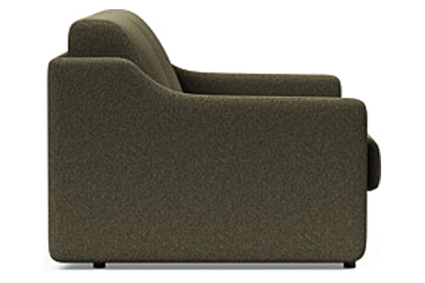 Innovation Living Carnell Sofa Bed With Slope Arms - 535 Bouclé Forest Green