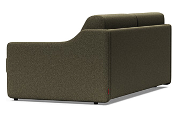 Innovation Living Carnell Sofa Bed With Slope Arms - 535 Bouclé Forest Green