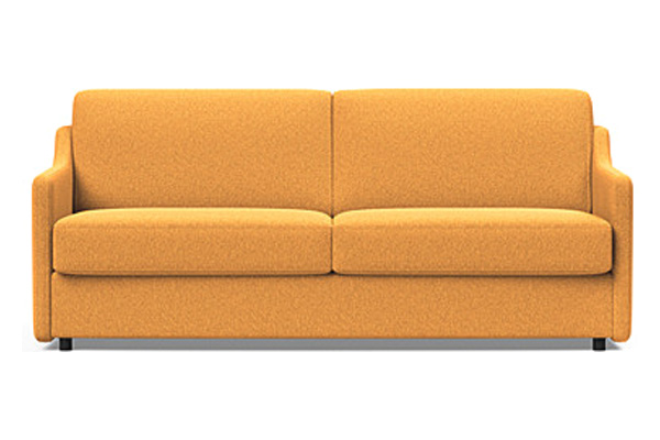 Innovation Living Carnell Sofa Bed With Slope Arms - 536 Bouclé Ochre