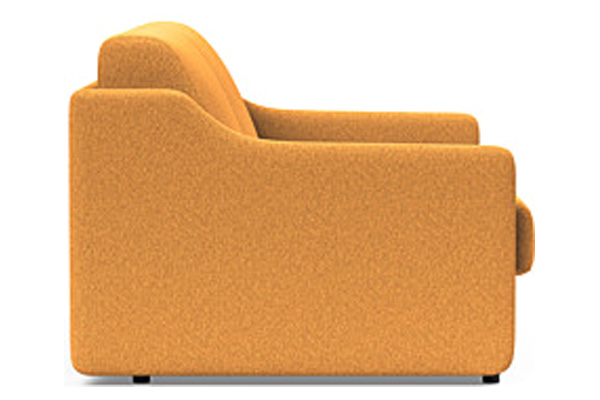 Innovation Living Carnell Sofa Bed With Slope Arms - 536 Bouclé Ochre