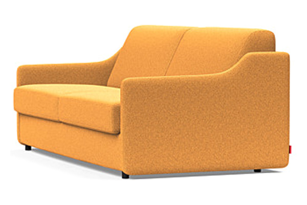 Innovation Living Carnell Sofa Bed With Slope Arms - 536 Bouclé Ochre