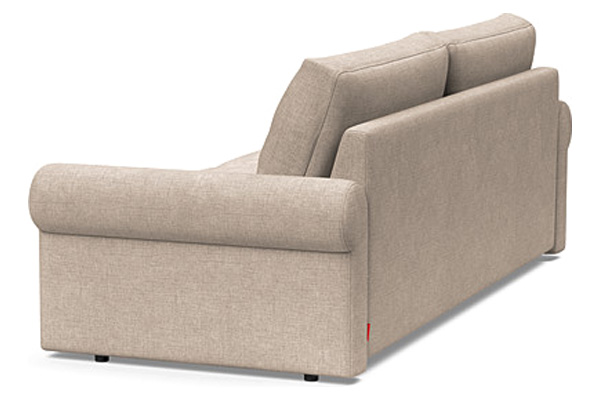 Innovation Living Vilander Sofa Bed With Roll Arms - 257 Adario Taupe