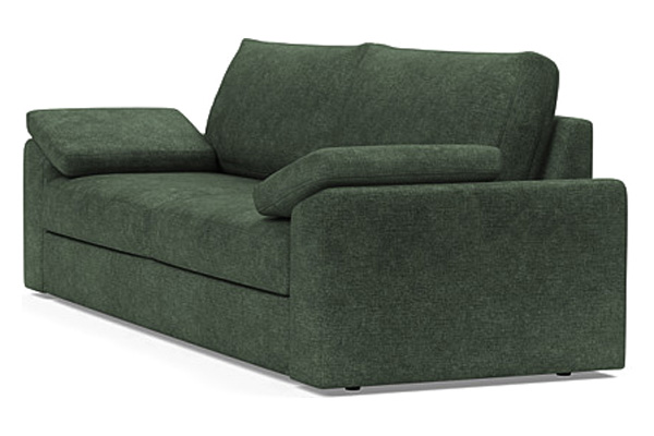 Innovation Living Vilander Sofa Bed With Cushion Arms - 281 Avella Pine Green