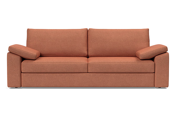 Innovation Living Vilander Sofa Bed With Cushion Arms - 301 Weda Rust