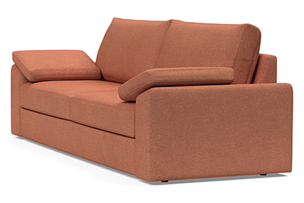 Innovation Living Vilander Sofa Bed With Cushion Arms - 301 Weda Rust