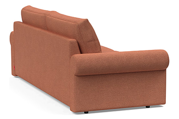 Innovation Living Vilander Sofa Bed With Roll Arms - 301 Weda Rust