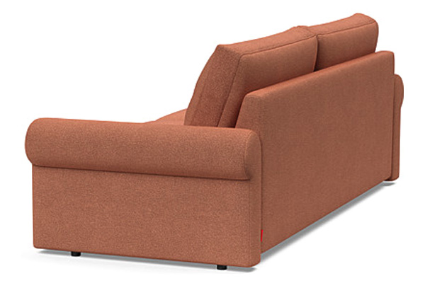 Innovation Living Vilander Sofa Bed With Roll Arms - 301 Weda Rust