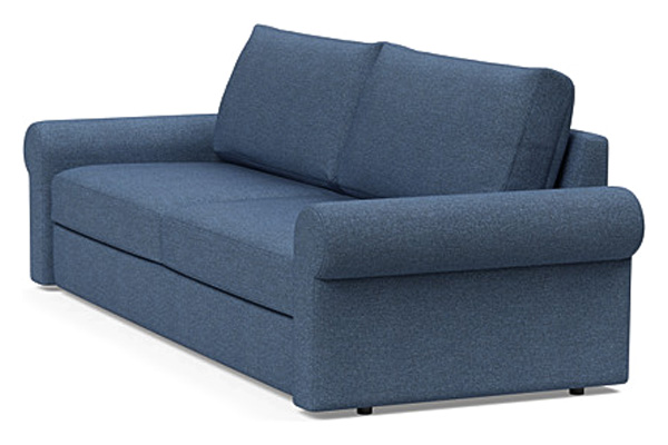 Innovation Living Vilander Sofa Bed With Roll Arms - 302 Weda Blue