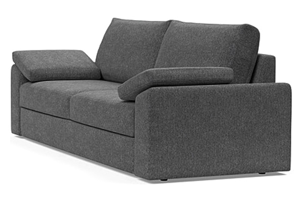 Innovation Living Vilander Sofa Bed With Cushion Arms - 350 Taura Deep Grey