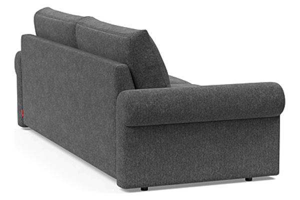 Innovation Living Vilander Sofa Bed With Roll Arms - 350 Taura Deep Grey