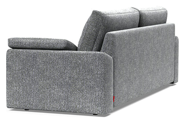 Innovation Living Vilander Sofa Bed With Cushion Arms - 351 Taura Slate Grey