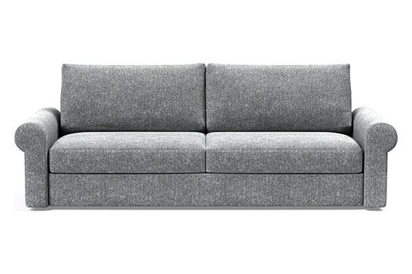 Innovation Living Vilander Sofa Bed With Roll Arms - 351 Taura Slate Grey