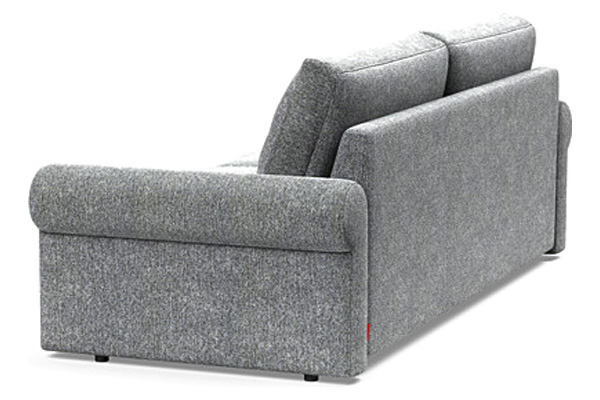 Innovation Living Vilander Sofa Bed With Roll Arms - 351 Taura Slate Grey