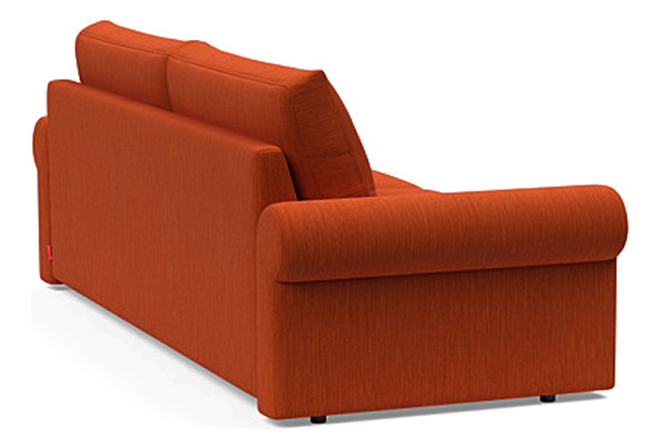 Innovation Living Vilander Sofa Bed With Roll Arms - 506 Elegance Paprika