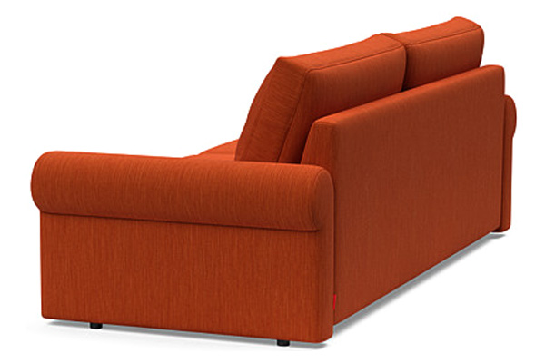 Innovation Living Vilander Sofa Bed With Roll Arms - 506 Elegance Paprika