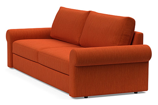 Innovation Living Vilander Sofa Bed With Roll Arms - 506 Elegance Paprika