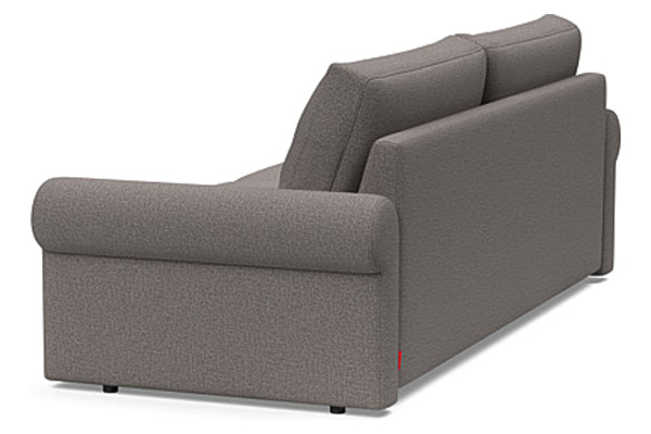 Innovation Living Vilander Sofa Bed With Roll Arms - 521 Mixed Dance Grey