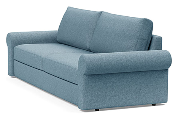 Innovation Living Vilander Sofa Bed With Roll Arms - 525 Mixed Dance Light Blue