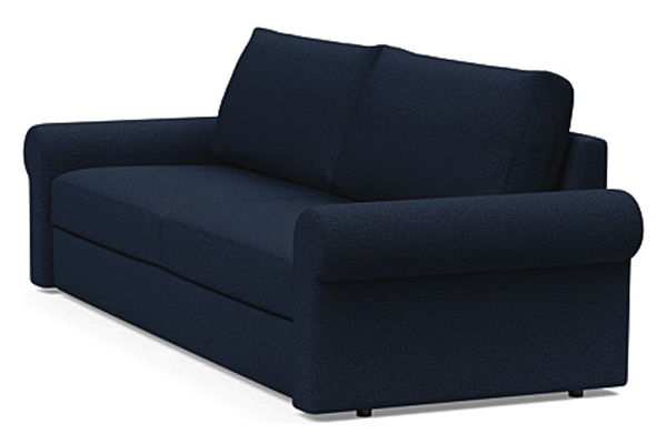 Innovation Living Vilander Sofa Bed With Roll Arms - 528 Mixed Dance Blue