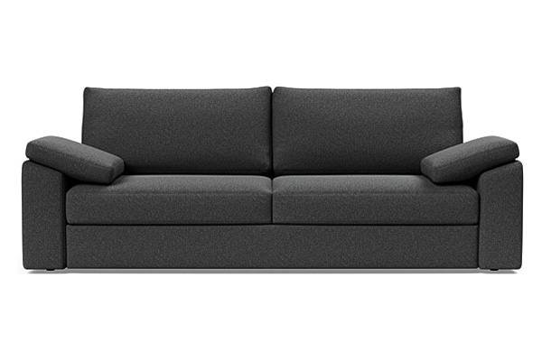 Innovation Living Vilander Sofa Bed With Cushion Arms - 529 Bouclé Charcoal