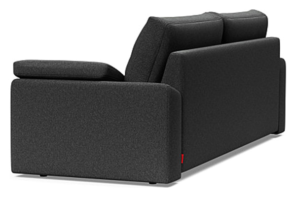 Innovation Living Vilander Sofa Bed With Cushion Arms - 529 Bouclé Charcoal