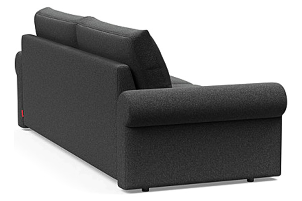 Innovation Living Vilander Sofa Bed With Roll Arms - 529 Bouclé Charcoal