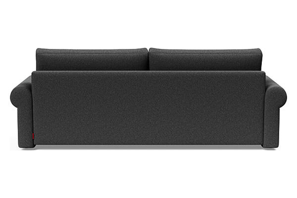 Innovation Living Vilander Sofa Bed With Roll Arms - 529 Bouclé Charcoal