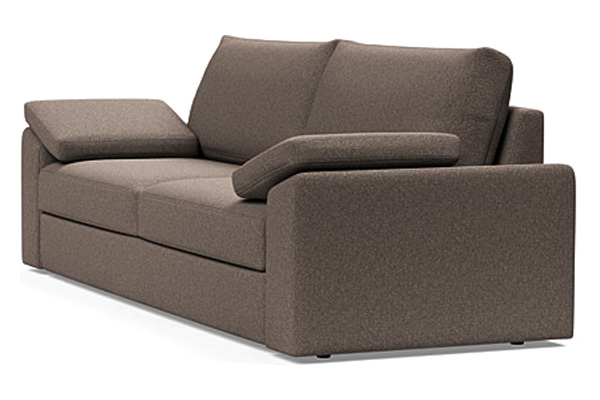 Innovation Living Vilander Sofa Bed With Cushion Arms - 530 Bouclé Taupe